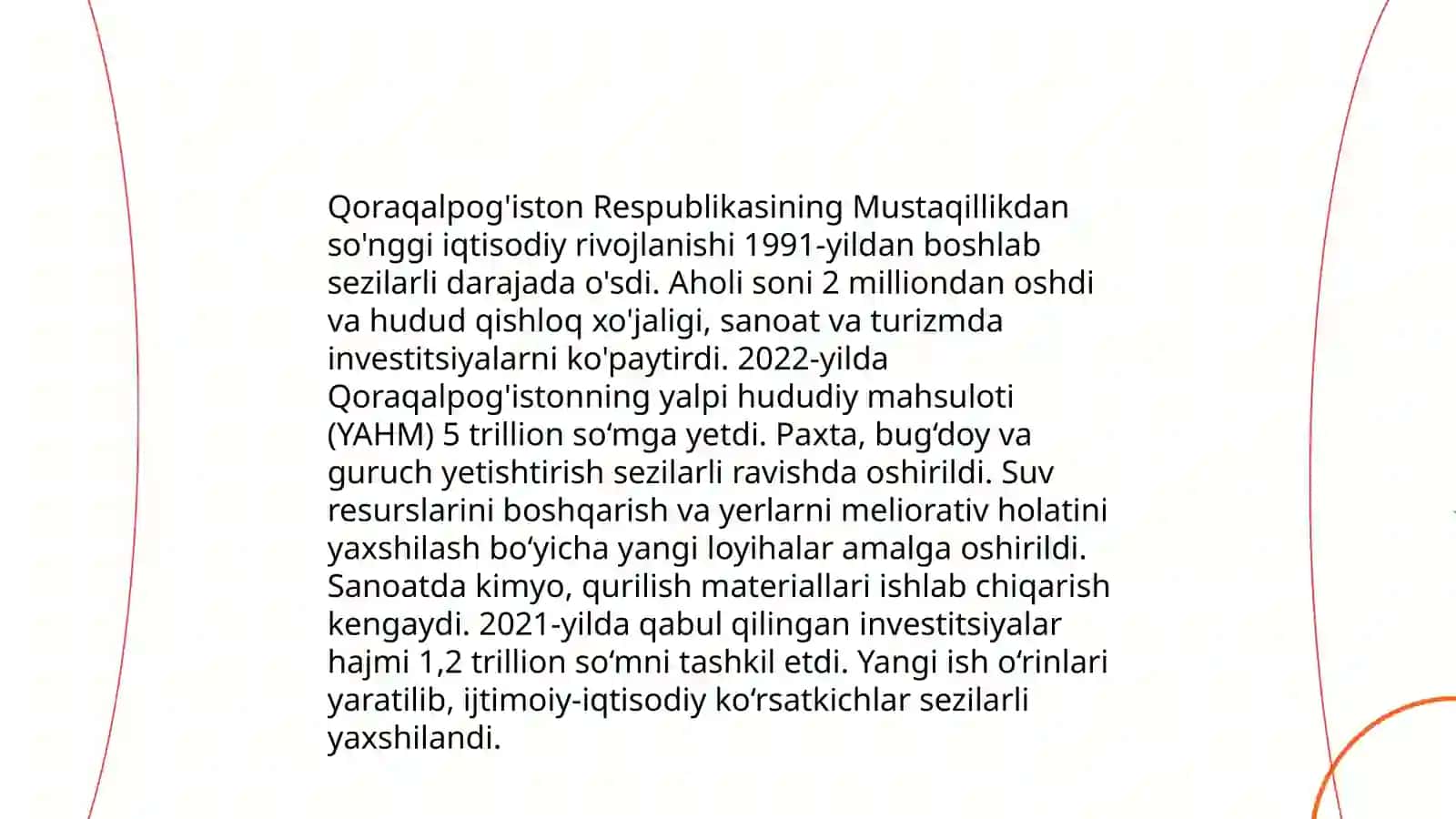 Mustaqillik yillarida Qoraqalpog’iston Respublikasi 3