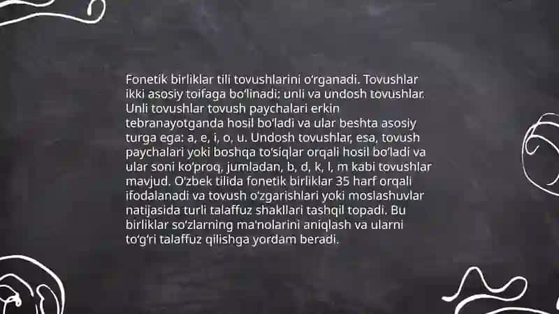 Nutqning fonetik bo'linishi bo'g'in va urg'u slayd 3