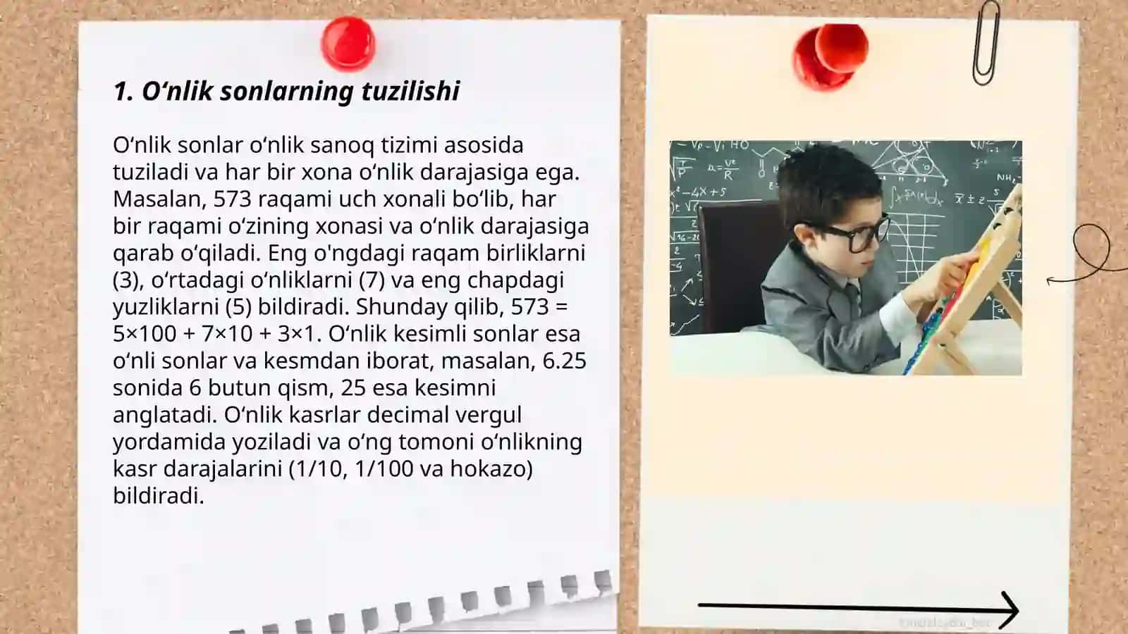 Oʻnlik, yuzlik, minglik va koʻp xonali sonlar konsentirida arifmetik amallarni oʻrgatish metodikasi 3