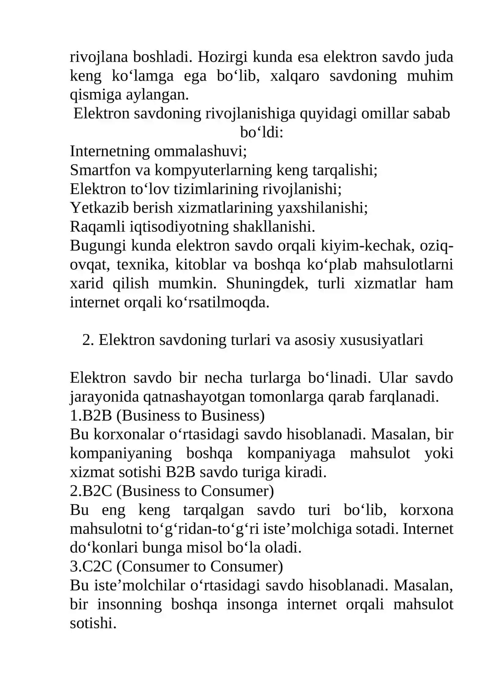 Elektron savdo 3