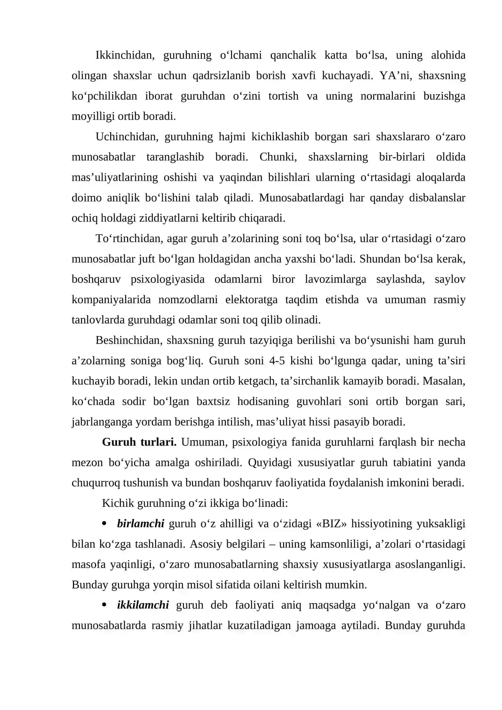 Sotsial psixologiyada kichik guruhlarni o‘rganishning metodologik muammolari 3
