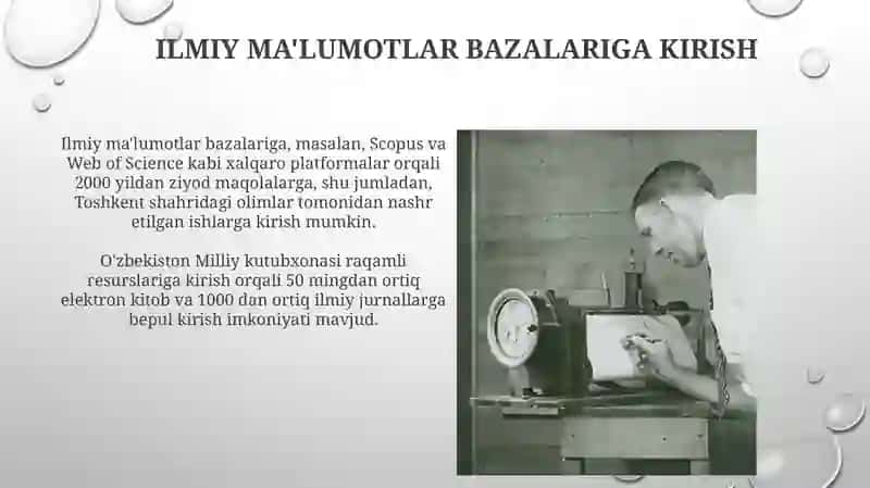 Elektron kutubxonalar va ularning ilmiy ishlarda ahamiyati 3