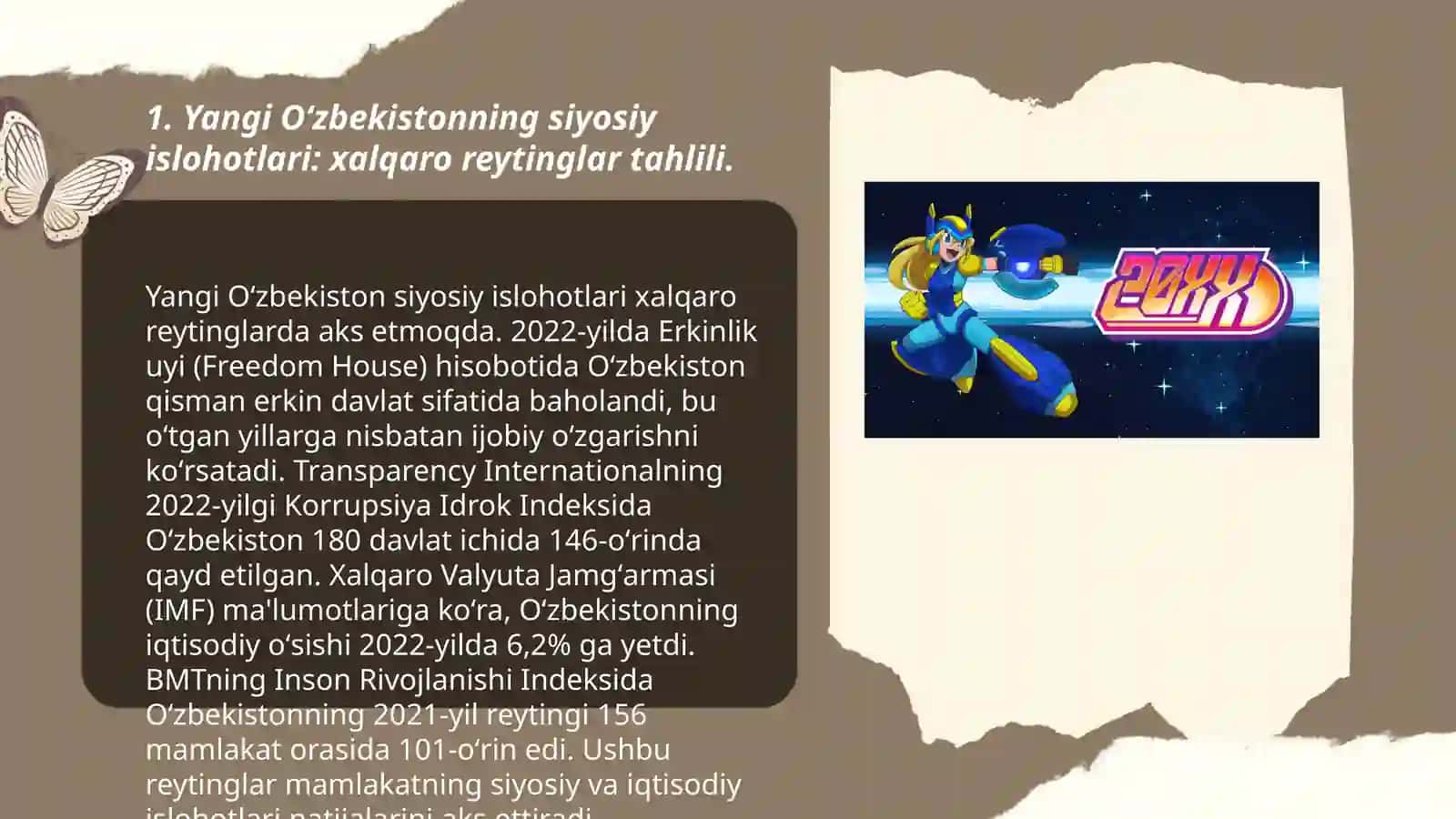 Yangi Oʻzbekistonning siyosiy islohotlari: xalqaro reytinglar tahlili 3
