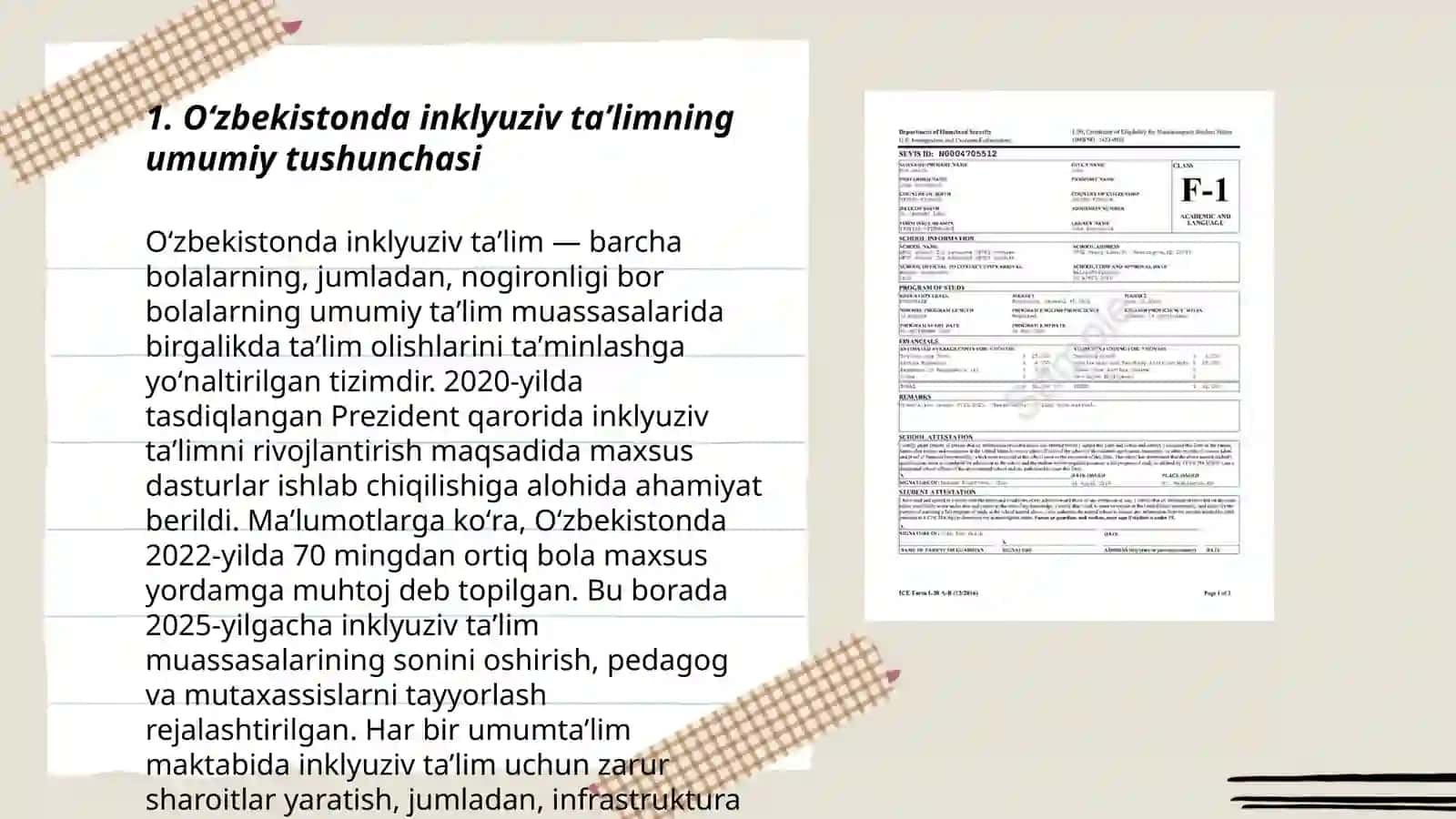 Oʻzbekistonda inklyuziv taʼlimning meyoriy huquqiy bazasini tahlil qilish 3