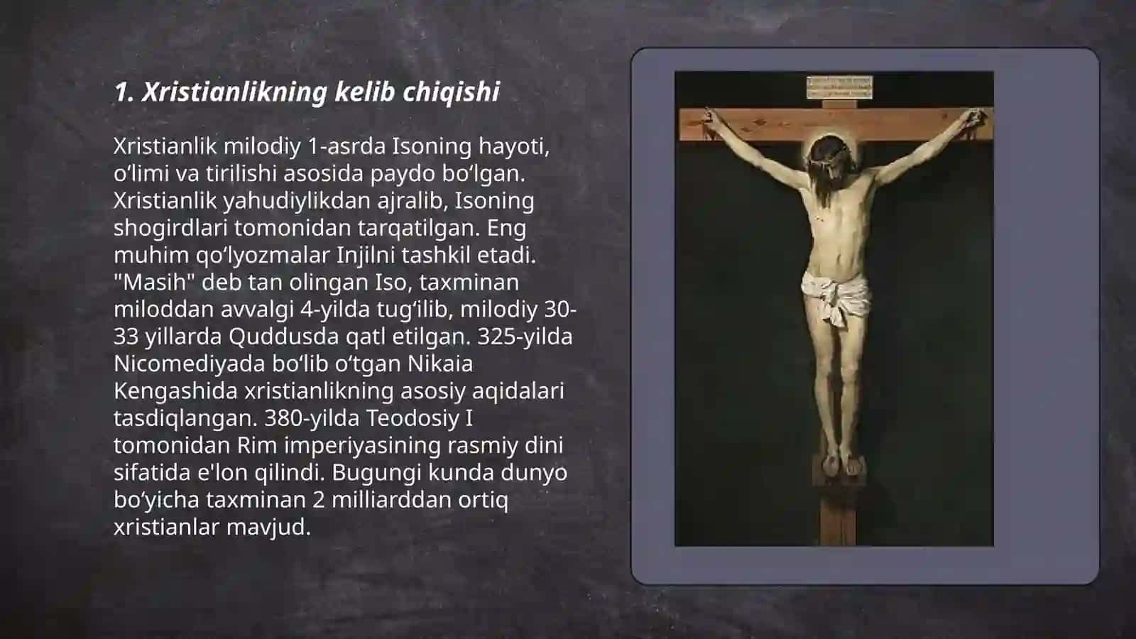 Xristianlik tarixi va ta'limoti 3