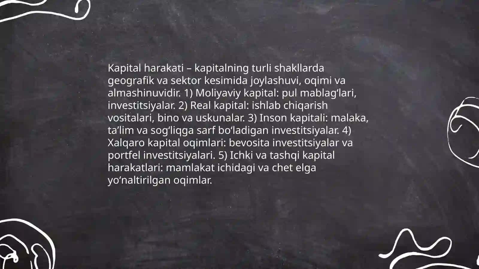 Kapital harakati va uning iqtisodiyotga tasiri 3