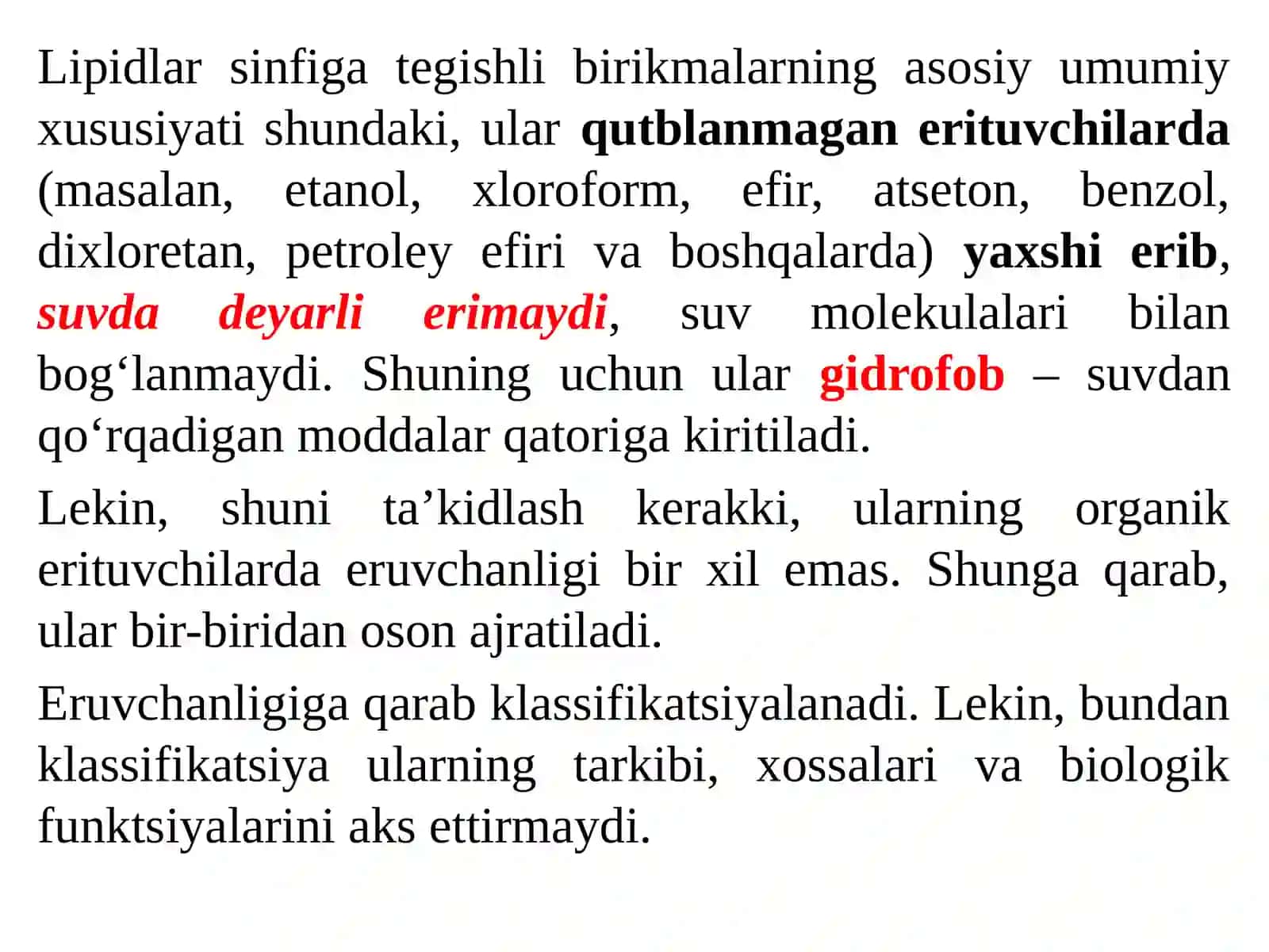 Oziq-ovqat lipidlari (yog‘lar va moylar) va ularning xususiyati 3