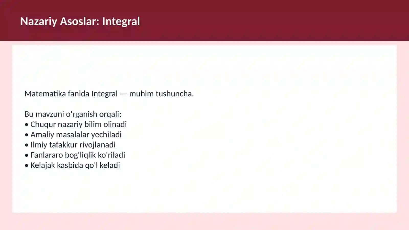 Matematika 3