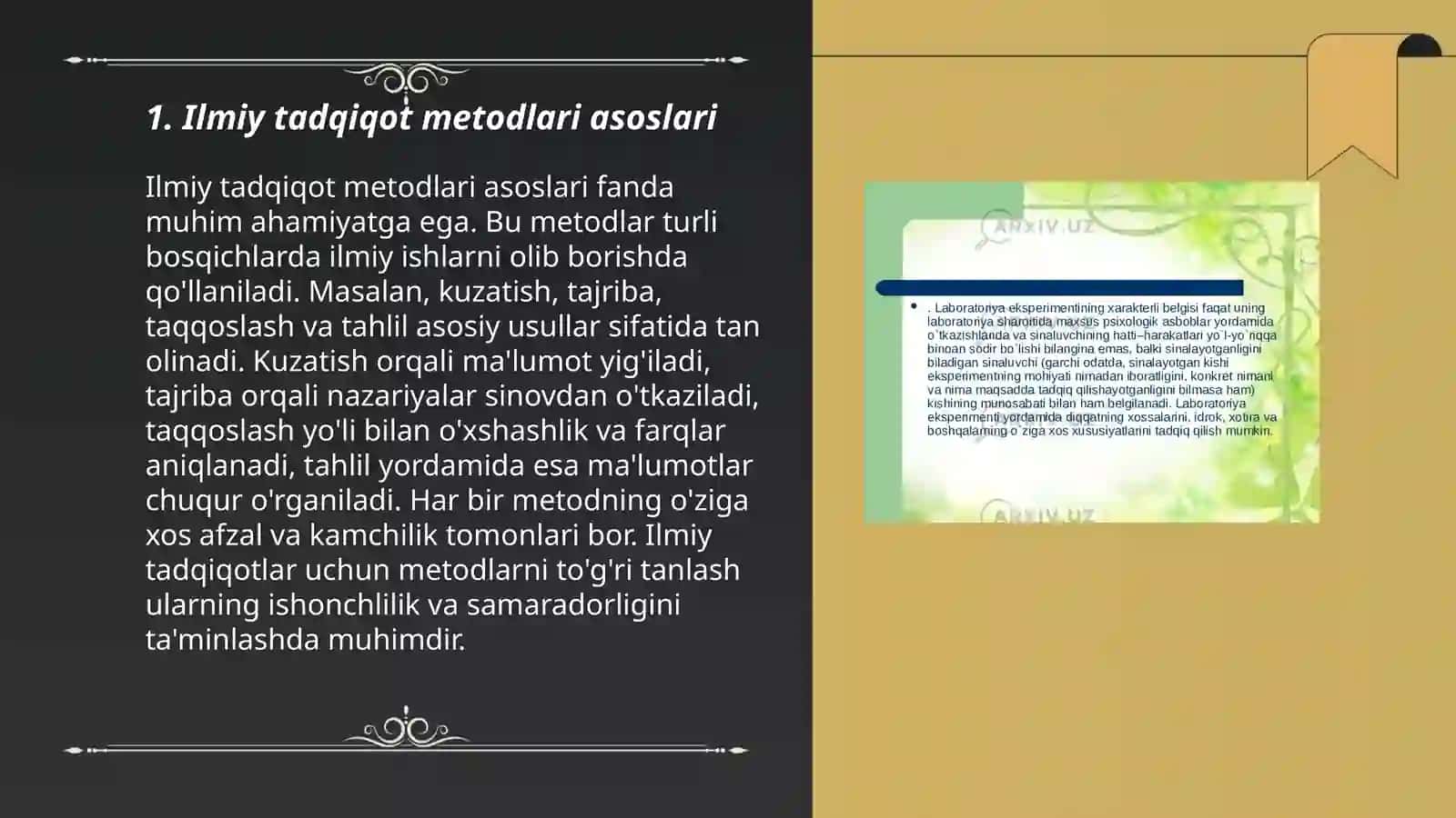 Ilmiy tadqiqot metodlari asoslari 3