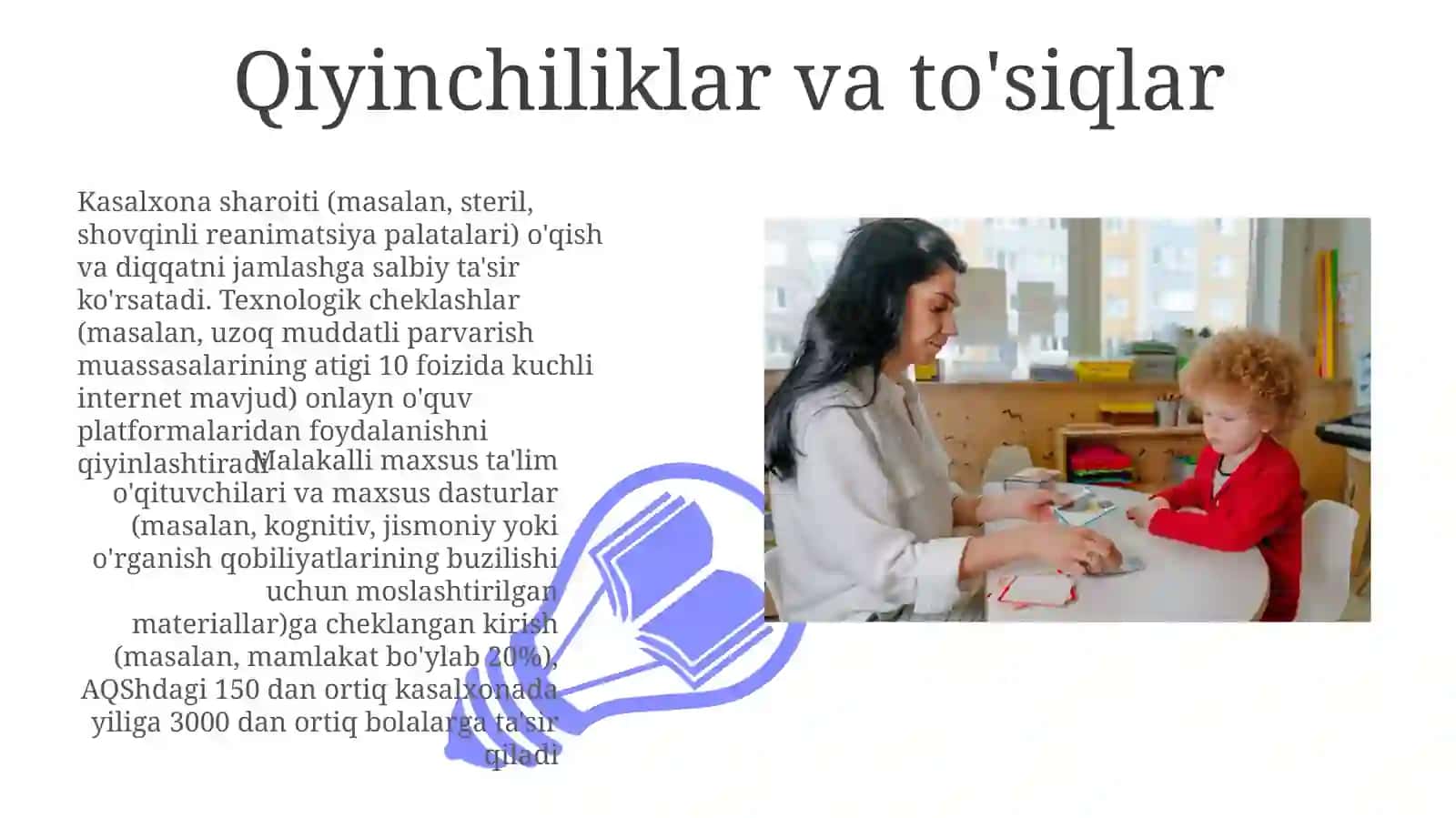 Chet eldagishifoxonalardauzoqdavolanuvchimaktabo‘quvchilarningta'limi 3