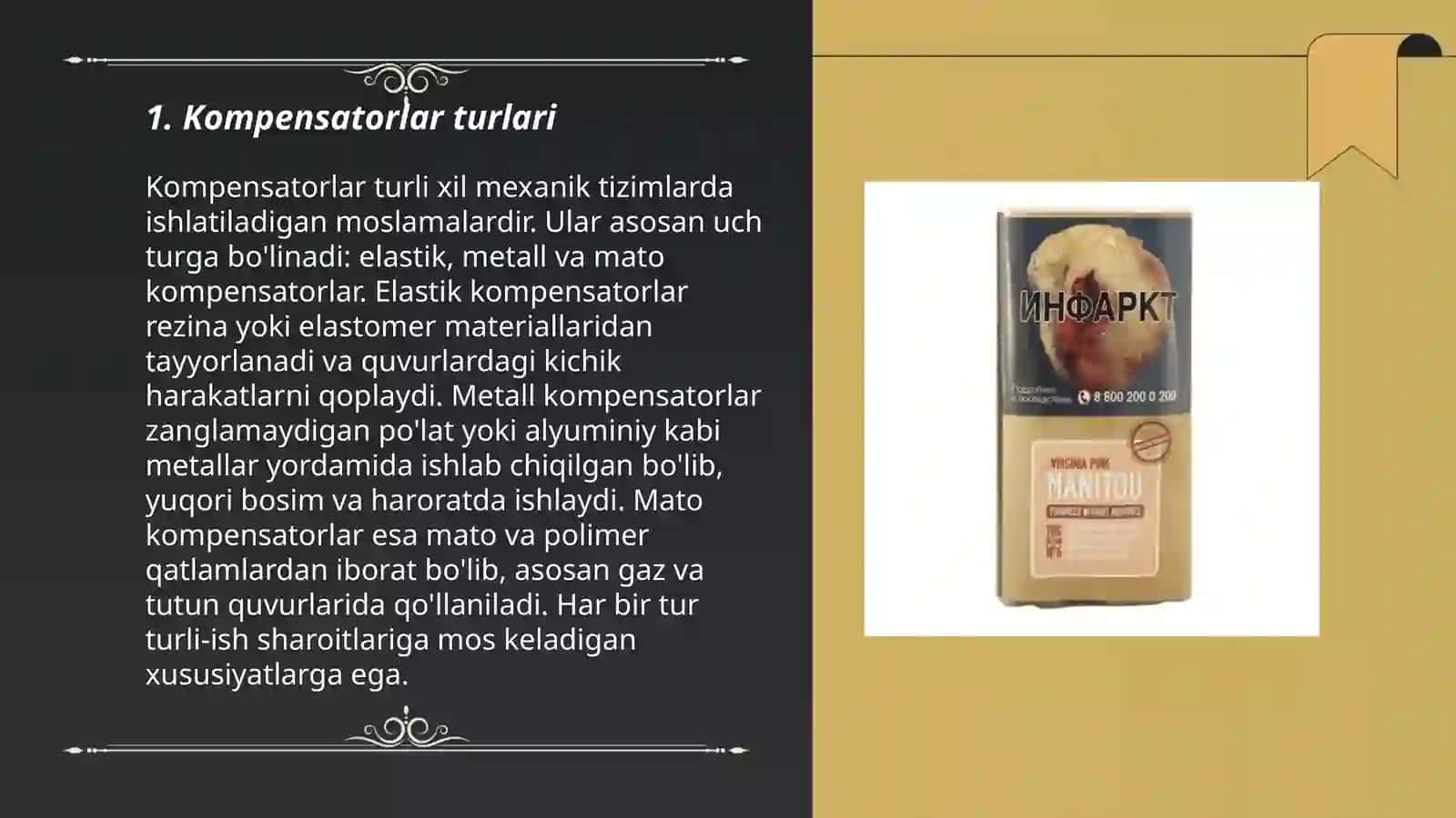 Kompesatorlar va adilaklar 3