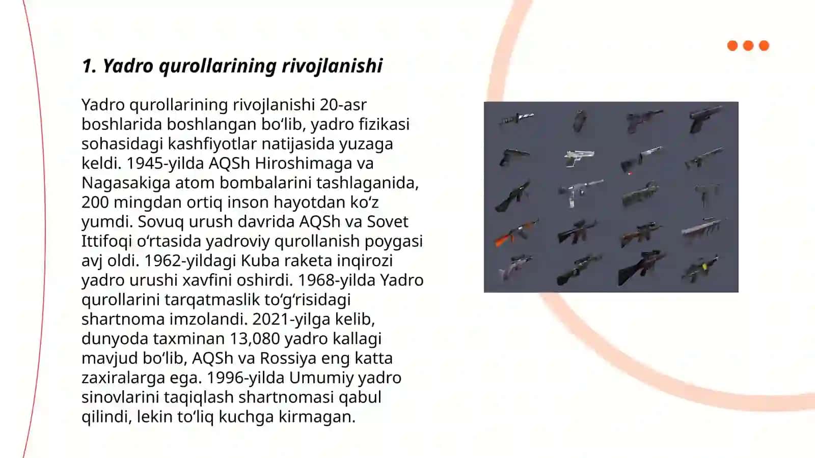 Yadro qurollarining rivojlanishi 3