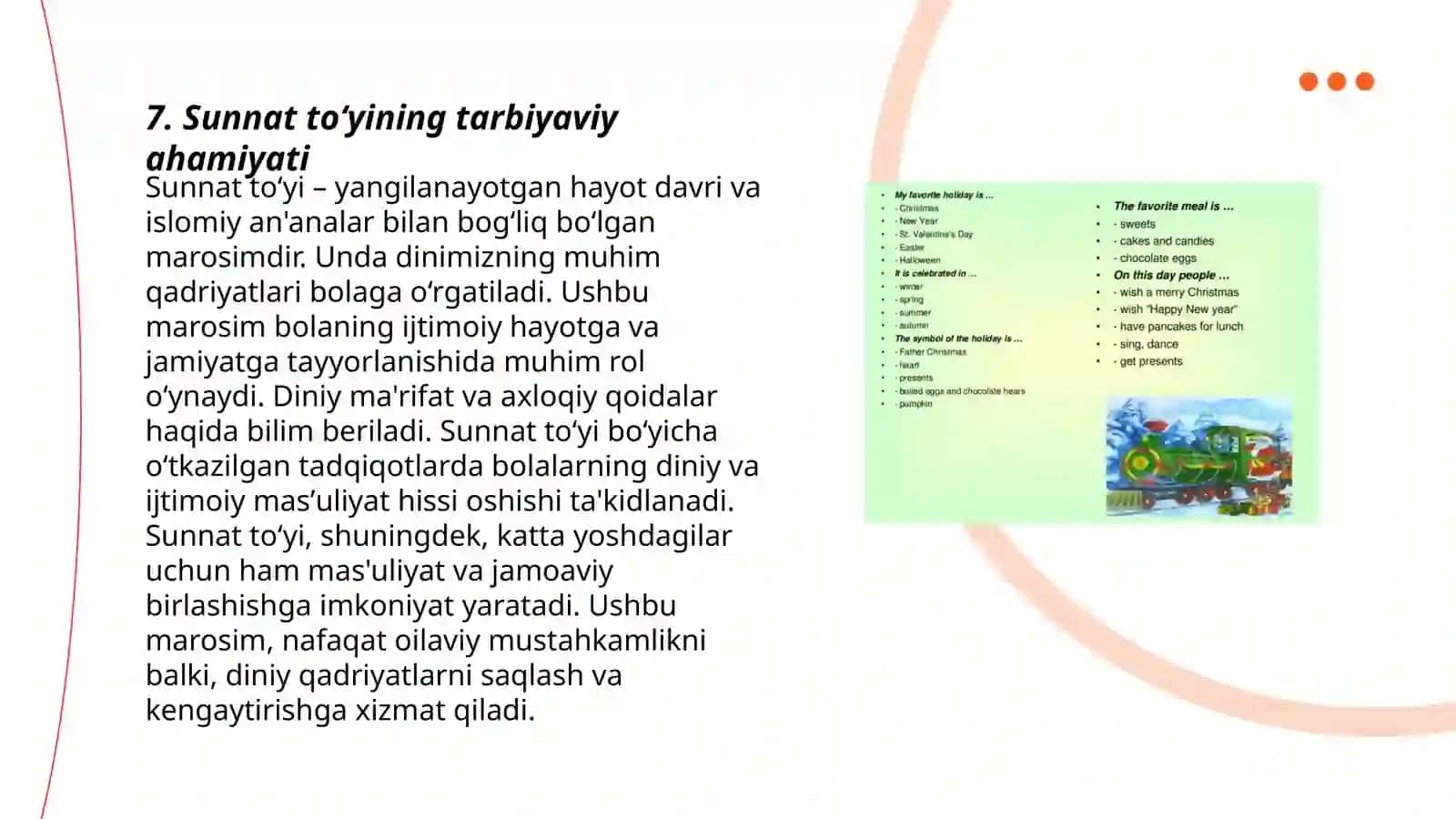Sunnat to‘yi – yangilanayotgan hayot davri va islomiy an'analar bilan bog‘liq marosim 3