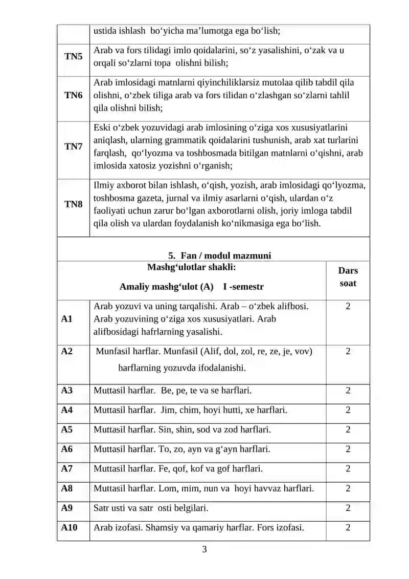 Eski o‘zbek yozuvi 3