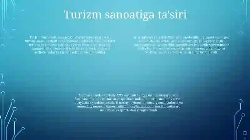 Xalqaro Ommaviy Sayohatlar 3