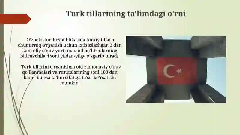 Turk tillarining taqdiri va kelajagi 3