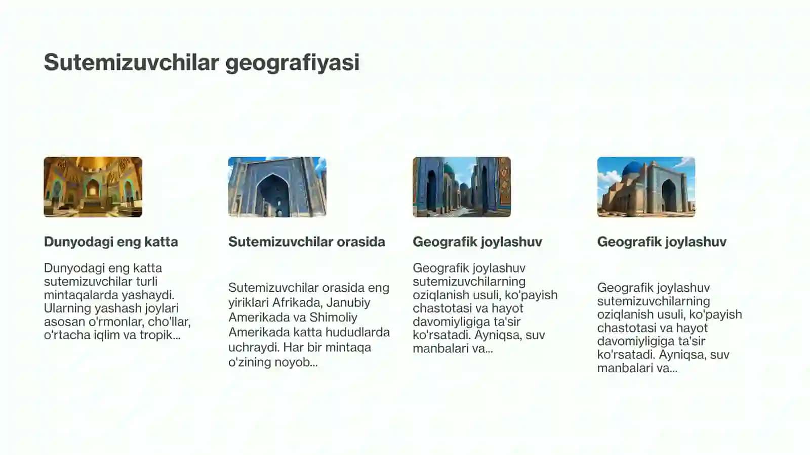 Eng katta sutemizuvchilarning yashash joylarida yuzaga keladigan ekologik sharoitlar 3