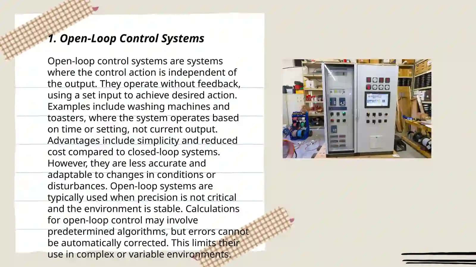 Control systems 3