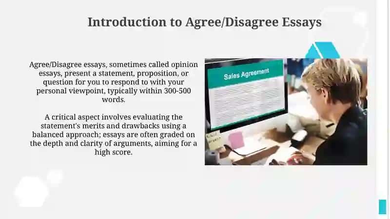 Preparing PPT on essay type: Agree and disagree 3