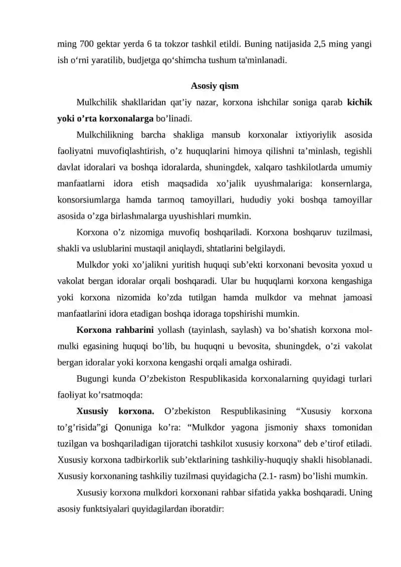 Korxona daromadlari va foydasini maksimallashtirish 3