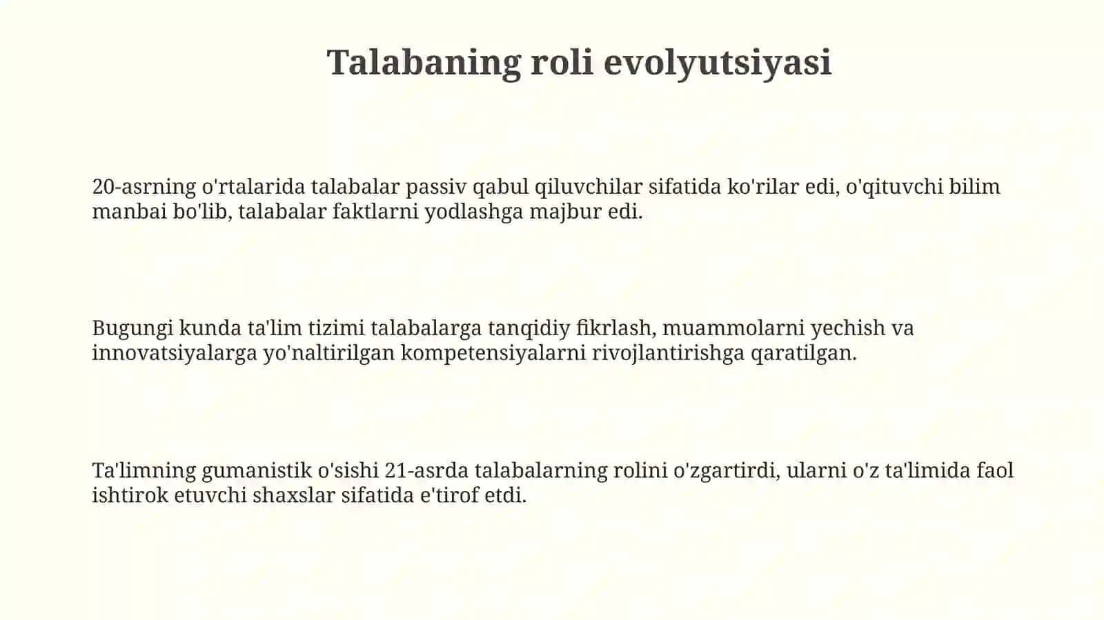 Oʻquvchi shaxsi tarbiyasining obyekti va subyekti 3