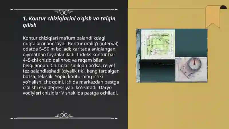 Geomorfologiya va geologiya fanidan tayorlagan taqdimot 3