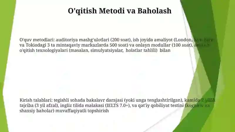 Rivojlanish markazlar taʼlimiy va ularga qoʻyiladigan talablar 3
