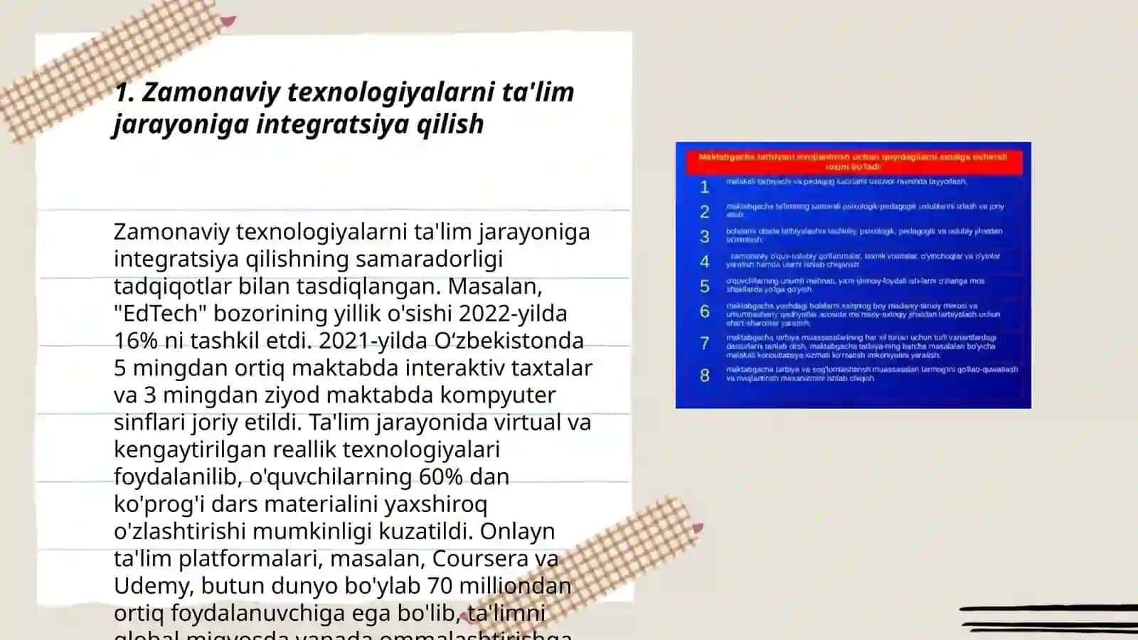 Zamonaviy texnologiyalarni ta'lim jarayoniga integratsiya qilish 3