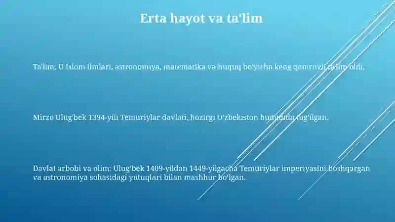 Mirzo Ulug'bek Olim 3