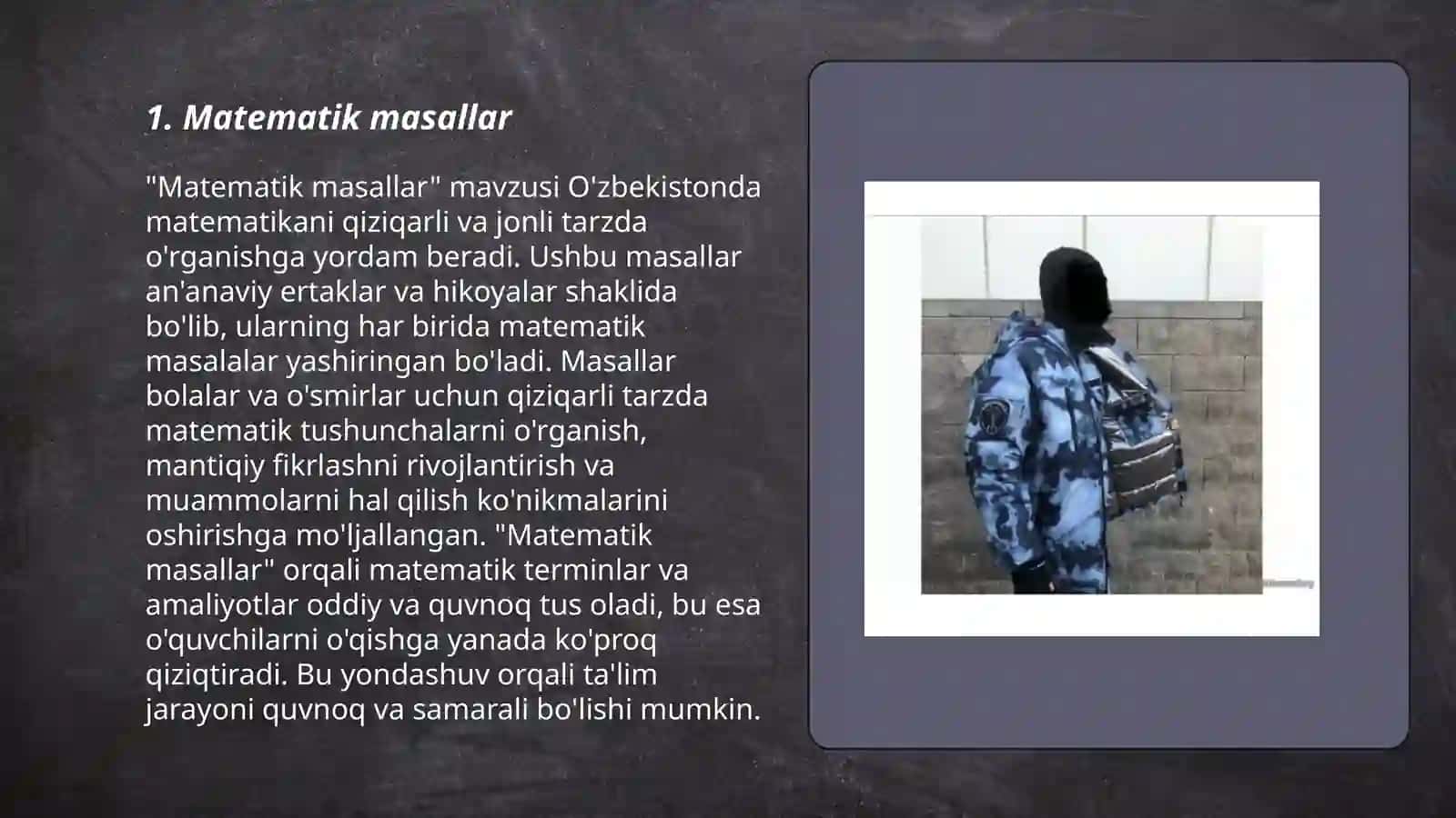 Matematik masallar 3