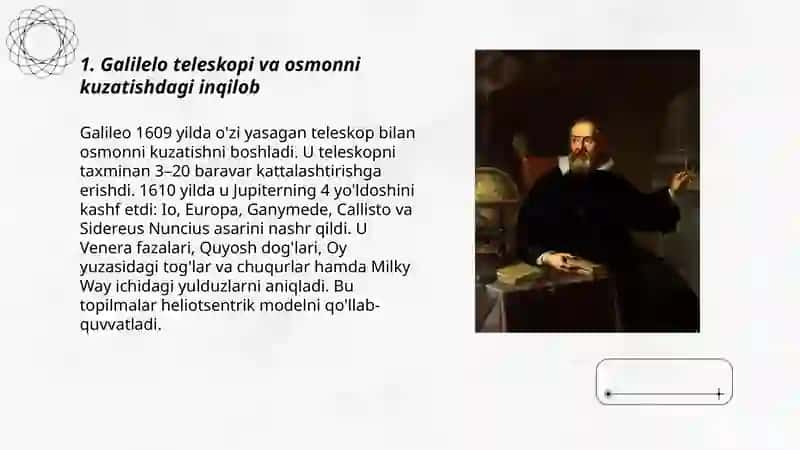 Galilelo's impact on science 3