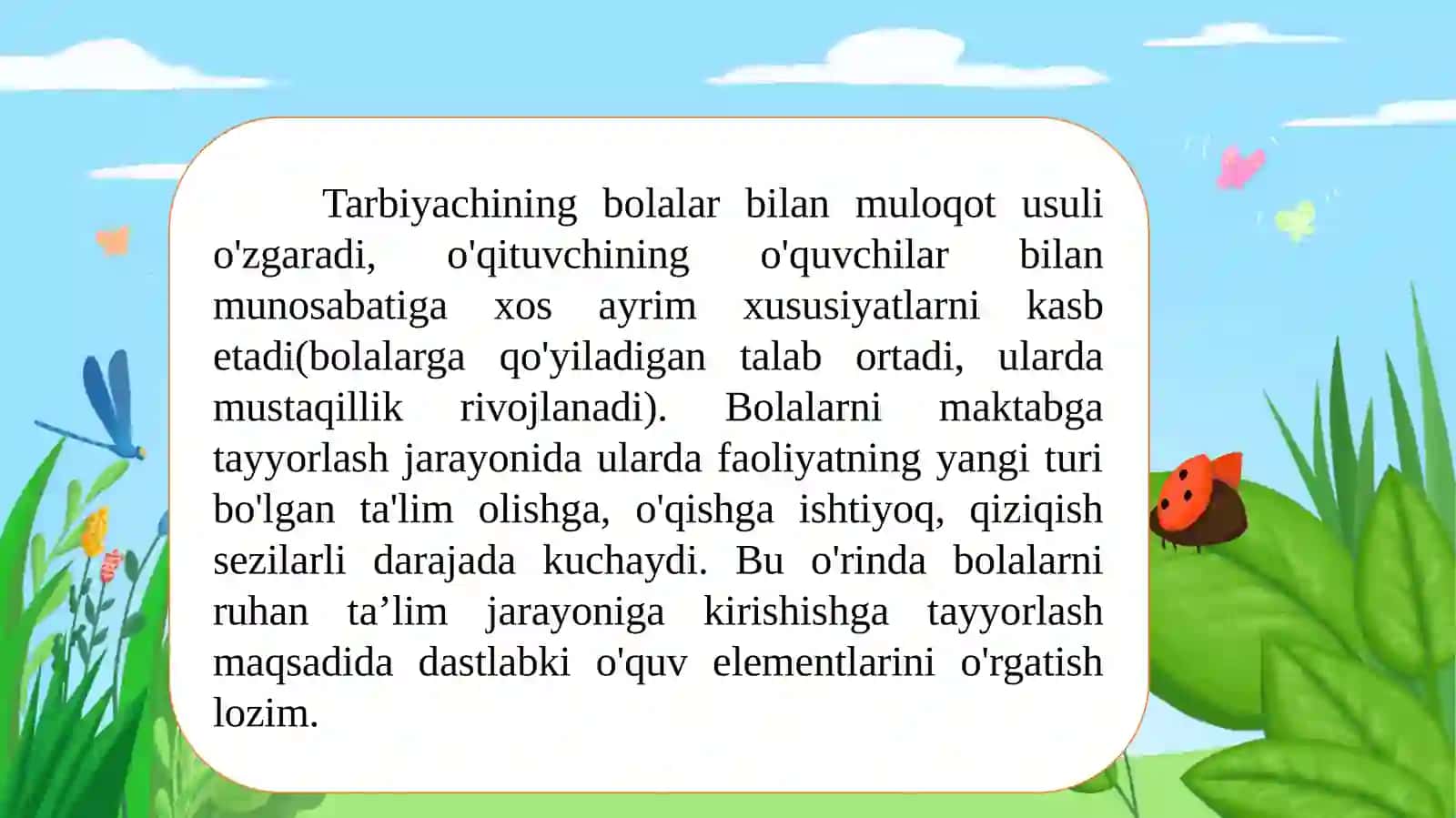 Maktabta’limida bolalar faoliyatini tashkil etishnig ahamiyati 3