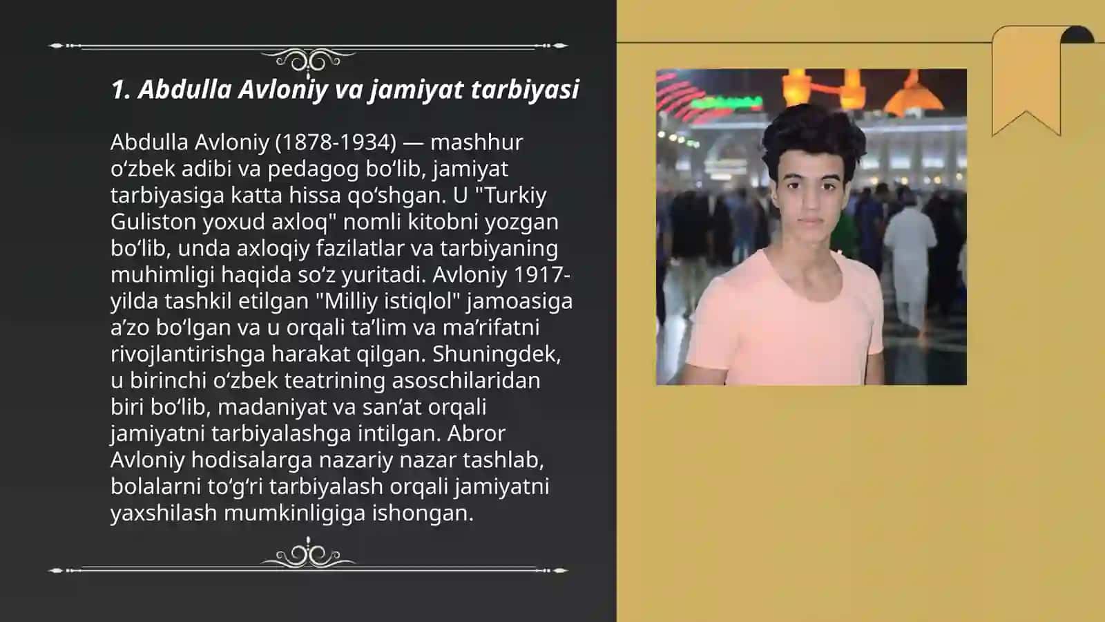 Abdulla Avloniyning komil inson qarashlari 3