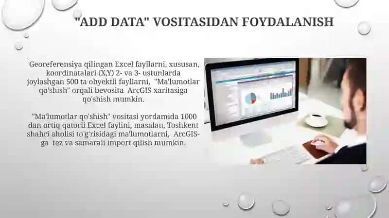 ArcGISda Excel ma'lumotlarini import qilish 3
