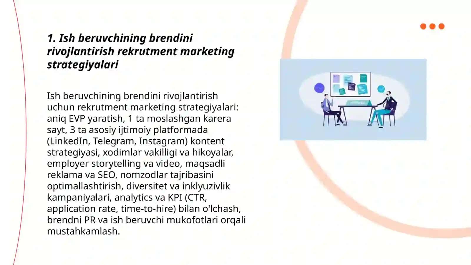 Rekrutment jarayonida marketing strategiyalaridan foydalanish 3
