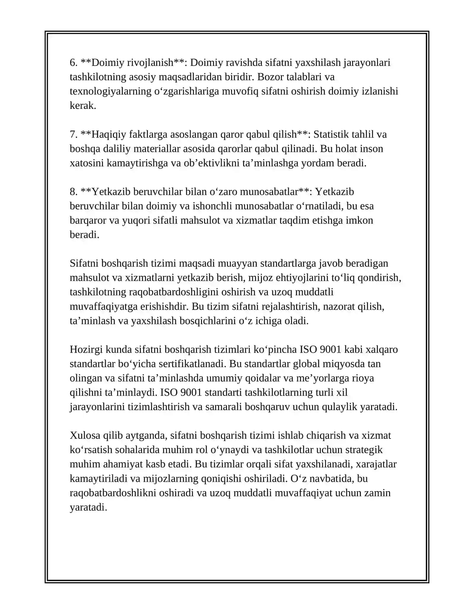 SIFATNI BOSHQARISH TIZIMI 3
