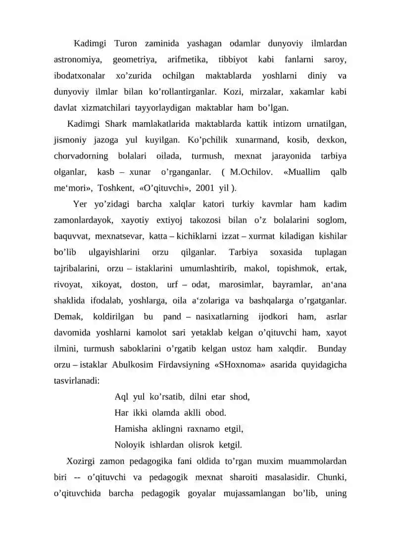 O'qituvchilik kasbi 3