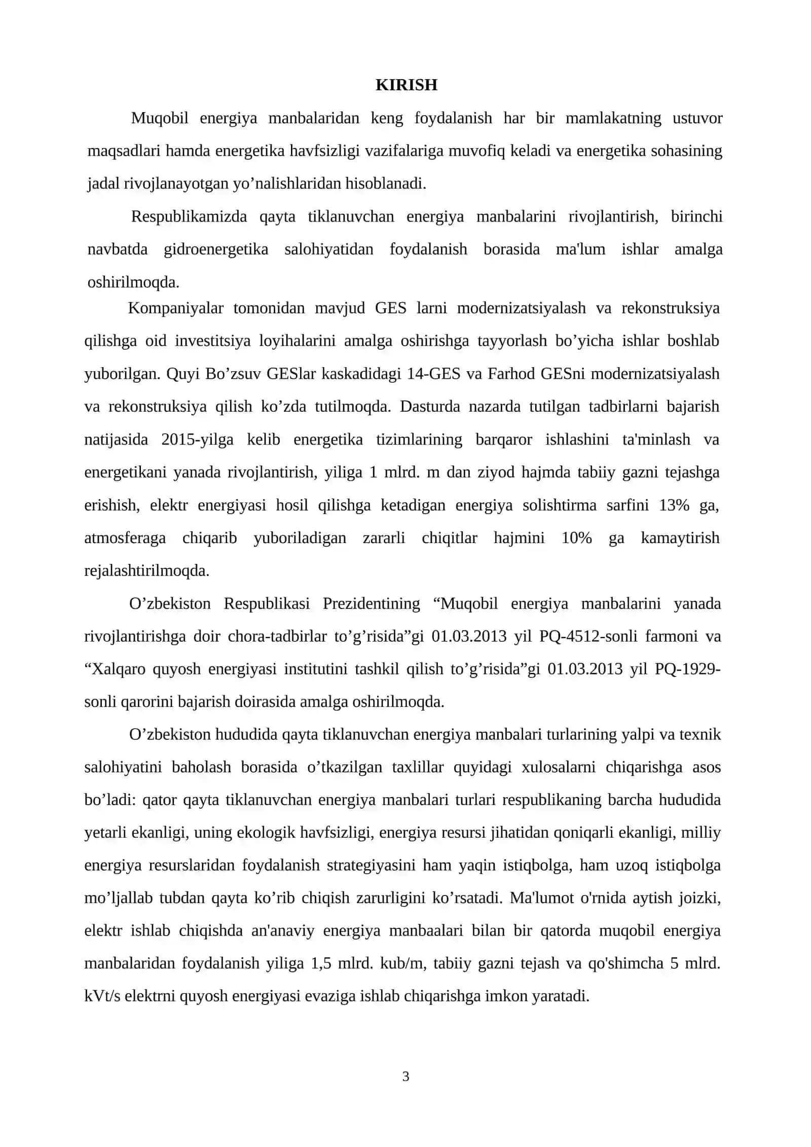 MUQOBIL ENERGIYA MANBALARIDAN FOYDALANISH 3