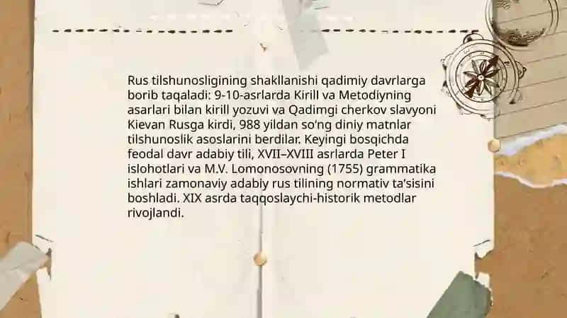 Rus tilshunosligi tarixi 3