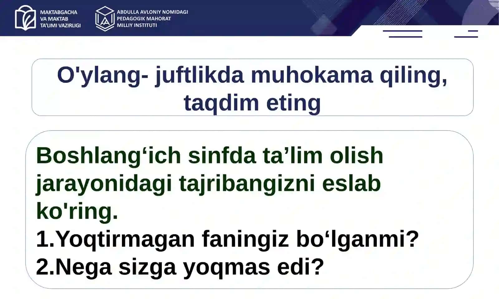 Ta'limda universal dizayn (UDL) yordamida o'qituvchilar barcha o'quvchilarni ta'lim olishga jalb qiladi 3