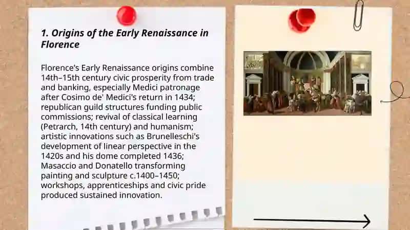 The Early Renaissance period 3