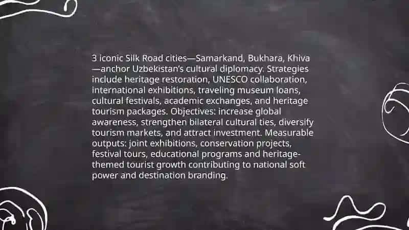 Tourism-Diplomacy-Promoting Uzbekistan - Worldwide 3