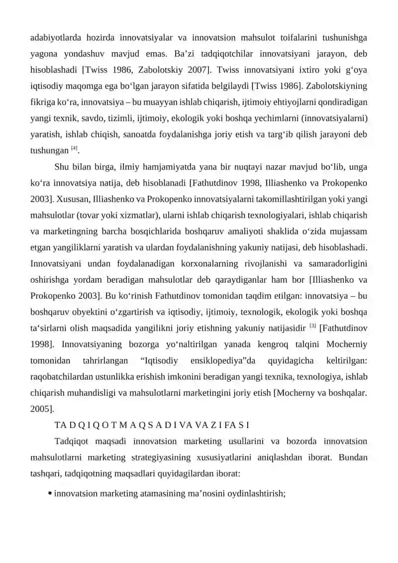 Korxonalar faoliyatiga innovatsion marketingni joriy etish samaradorligini oshirishning ustuvor yo‘nalishlari 3
