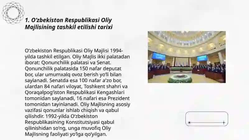 Oʻzbekiston Respublikasi Oliy majlisini tashkil etilishi 3