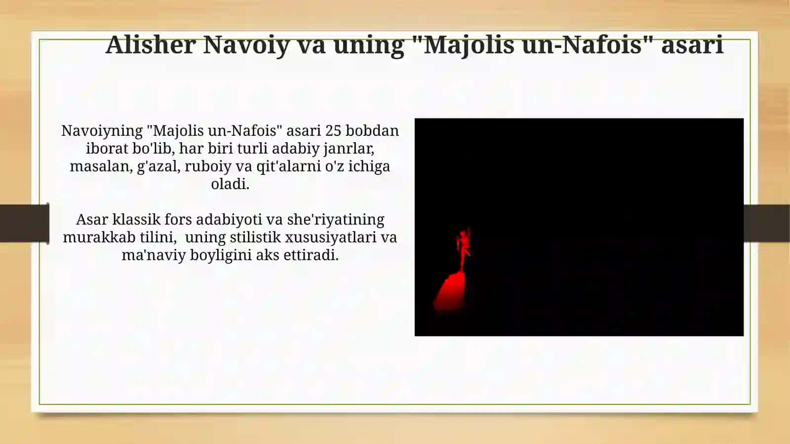 Navoiyning "Majolis un-Nafois" asari 3