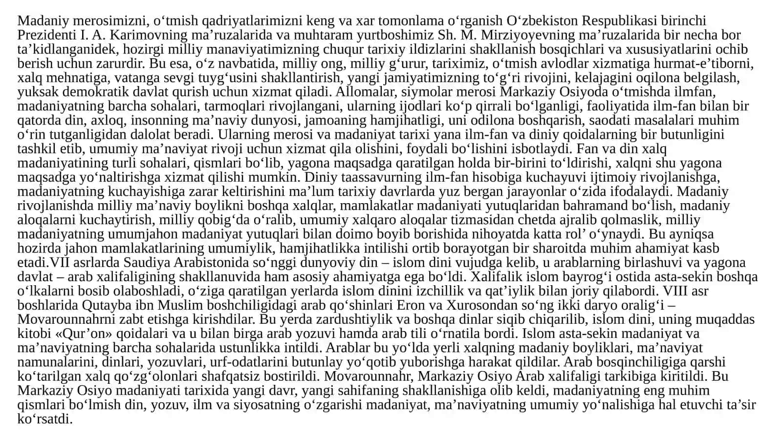 Sharq qo‘lyozma xazinalari 3