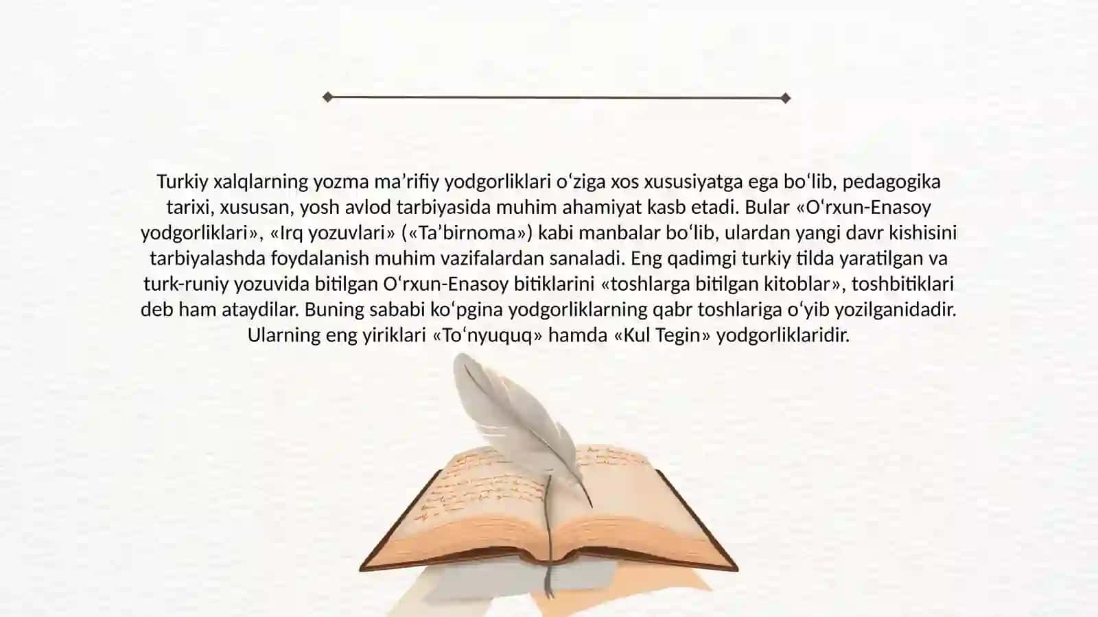Turkiyxalqlarning yozma ma’rifiy odgorliklari 3