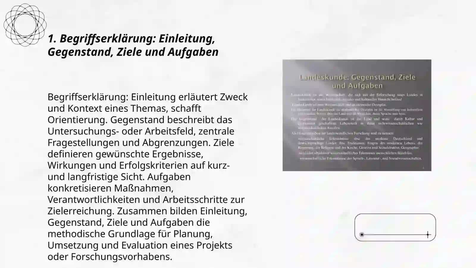 Einleitung. Gegenstand Ziele und Aufgaben 3