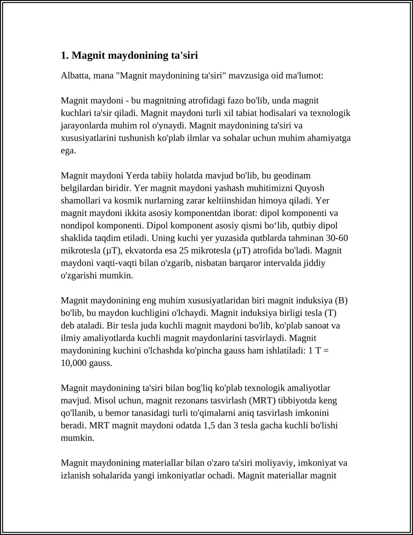 MAGNIT-REZONANS TOMOGRAFIYANING FIZIK ASOSLARI 3