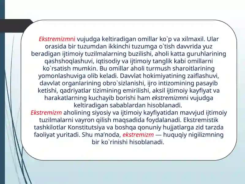 DINIY FUNDAMENTALIZM, RADIKALIZM VA TERRORIZMNING TARIXI VA YO`NALISHLARI 3